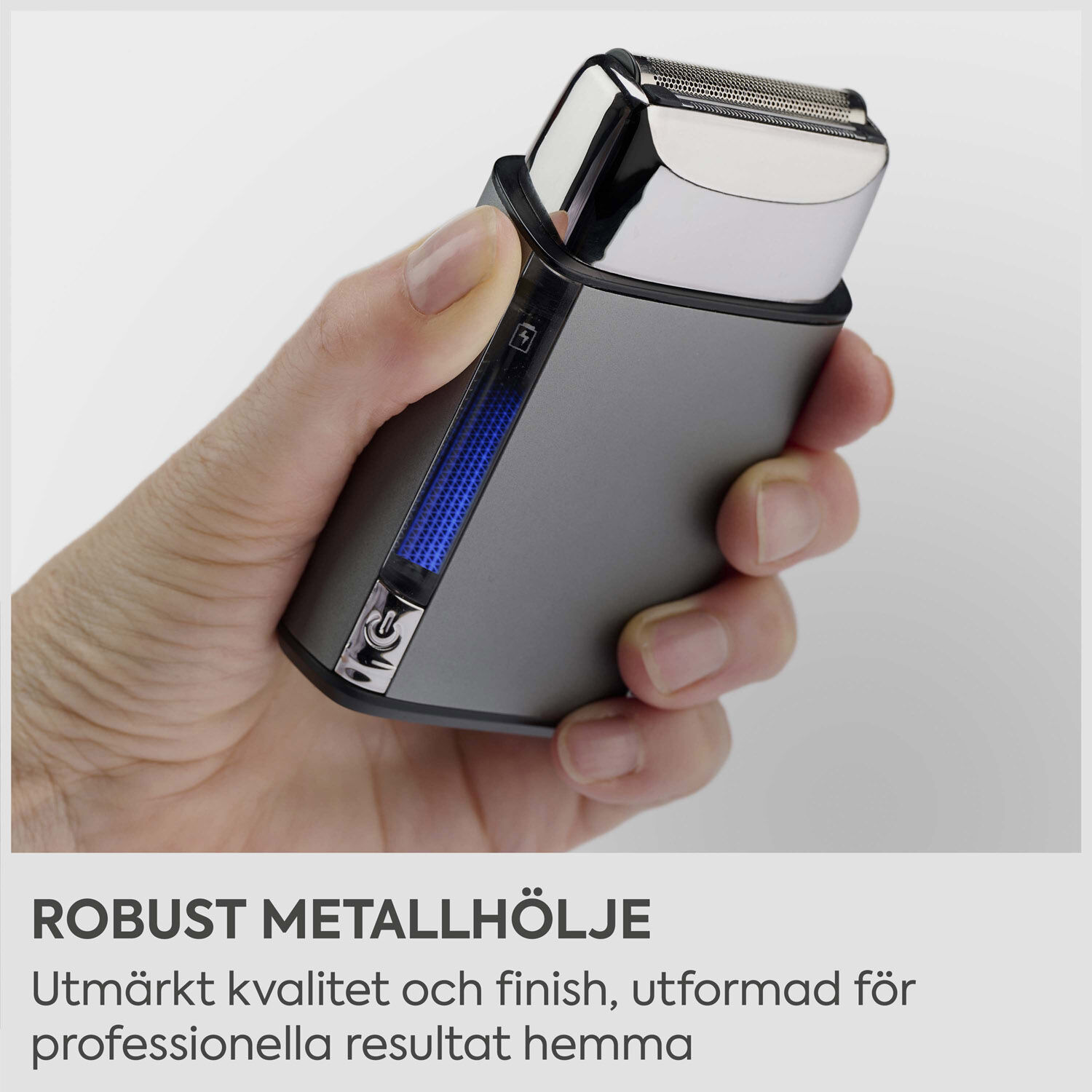 Super-X Metal Series Single Foil Shaver (Silver)